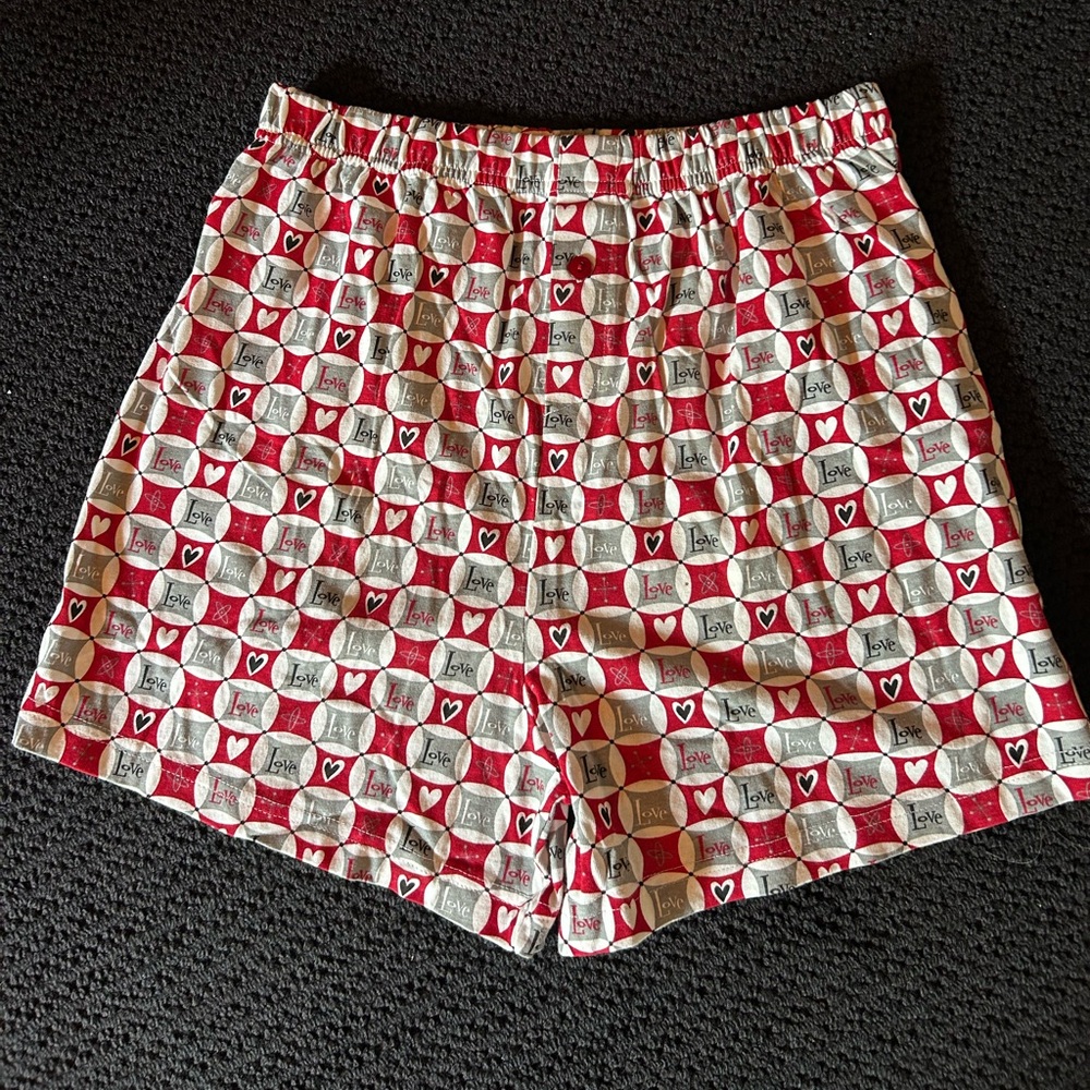 Heart ❤️❤️❤️ Patterned Mens Boxer Shorts